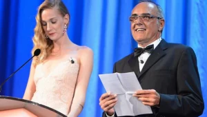 Eva Riccobono i Alberto Barbera podczas gali otwarcia 70. festiwalu w Wenecji / fot. P. Le Segretain