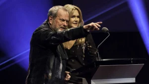Terry Gilliam z Grażyną Torbicką na gali otwarcia Camerimage - fot. Marta Pawłowska