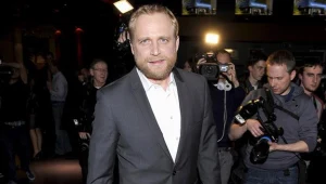 Piotr Adamczyk na premierze filmu "Wkręceni"