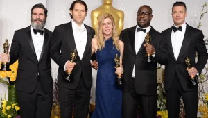 Producenci (m.in. Steve McQueen i Brad Pitt) "Zniewolonego" mają powody do radości / fot. J. Merritt