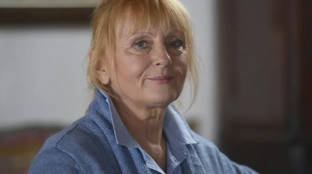 Dorota Pomykała na planie serialu "To nie koniec świata" / fot. Niemiec Dorota Pomykała na planie serialu "To nie koniec świata" / fot. Niemiec