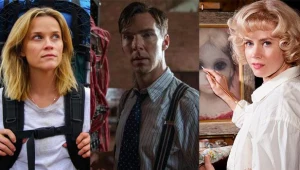 Reese Witherspoon ("Wild"), Benedict Cumberbatch ("Imitation Game") i Amy Adams ("Big Eyes")