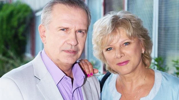 Tomasz Stockinger i Dorota Kamińska
na planie serialu "Klan" Tomasz Stockinger i Dorota Kamińska
na planie serialu "Klan"