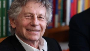 Roman Polański podczas czwartkowej konferencji prasowej wyglądał na zadowolonego - fot.S.Rozpędzik