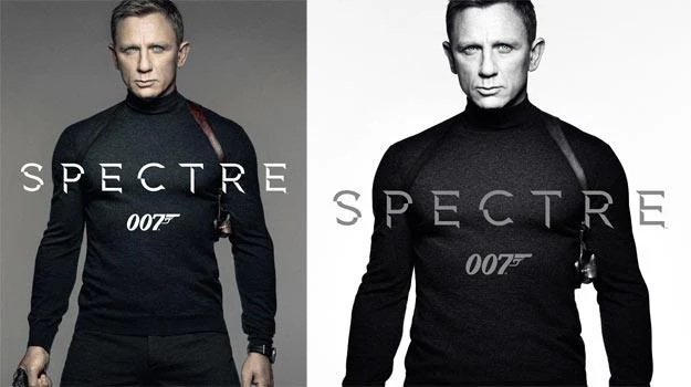 Daniel Craig na premierowych plakatach "Spectre" Daniel Craig na premierowych plakatach "Spectre"