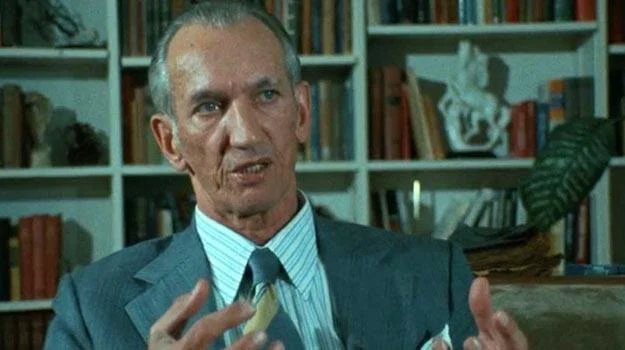 Bohater dokumentu Sławomira Grünberga "Karski i władcy ludzkości". Bohater dokumentu Sławomira Grünberga "Karski i władcy ludzkości".