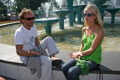 Andrzej Chyra i Magdalena Cielecka