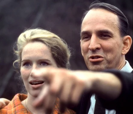 Bergman i Liv Ulmann - 1960 rok.