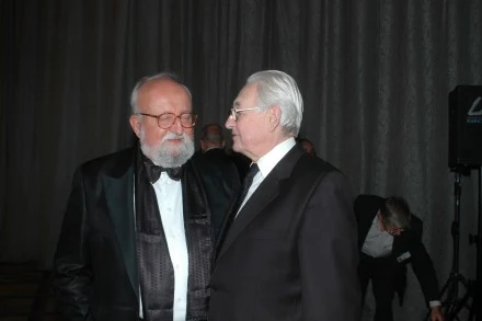Andrzej Wajda i Krzysztof Penderecki/fot. Marek Ulatowski
