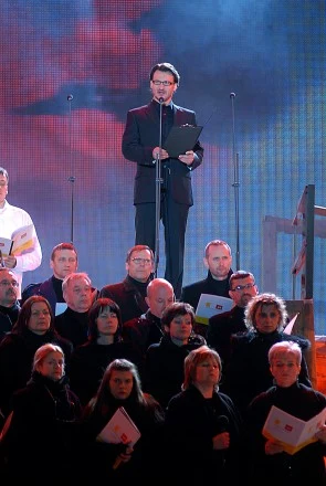 Pięknie recytuje poezję, fot. Andrzej Szilagyi