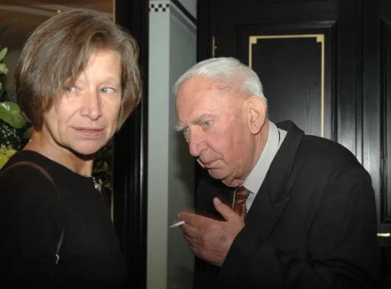 Jadwiga Jankowska-Cieślak i Gustaw Holoubek, fot. Marek Ulatowski