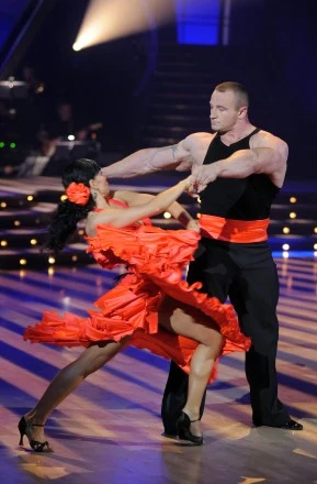 Mariusz Pudzianowski i Magdalena Soszyńska, fot. Andrzej Szilagyi