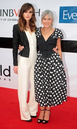 Keira Knightley ze swoją matką, Sharman MacDonald.