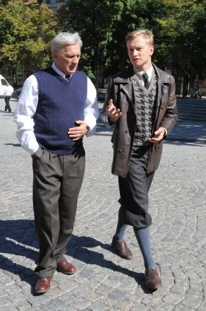 Jan Englert i Jakub Wesołowski,  fot.ASzilagyi