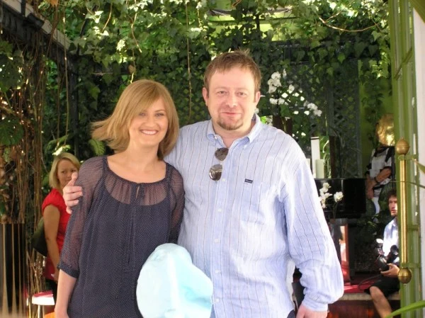 Izabela Kuna i Olaf Lubaszenko