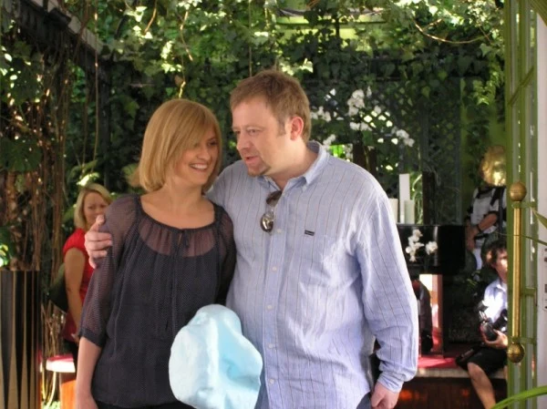 Izabela Kuna i Olaf Lubaszenko