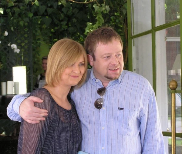 Izabela Kuna i Olaf Lubaszenko