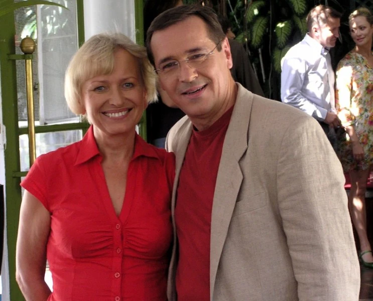 Sławomira Łozińska i Jan Pęczek