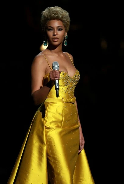 Beyonce podczas koncertu, który 5 września odbył się w Nowym Jorku - fot. Stephen Lovekin