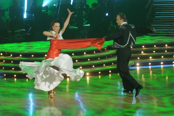 Bartek Kasprzykowski i Blanka Winiarska w ognistym pasodoble fot.A.Kępińśki