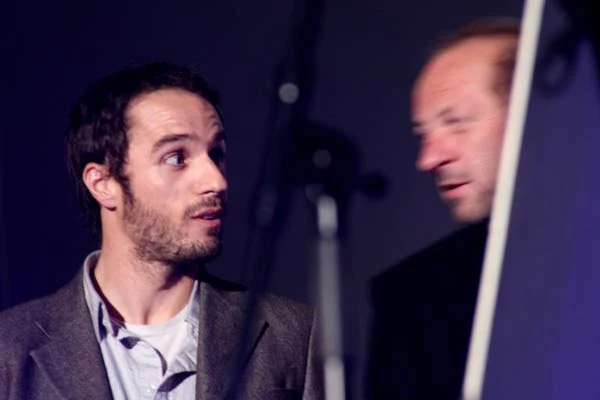Reżyser filmu "La Nana" Sebastian Silva i szef jury - Zbigniew Preisner