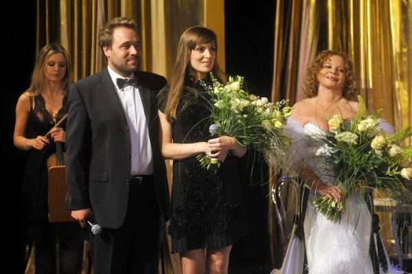 Łukasz Nowicki, Halinka Młynkova, Małgorzata Potocka