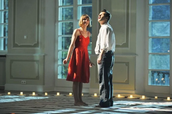 Aneta Todorczuk-Perchuć (Inge) z Piotrem (Jan Wesołowski)