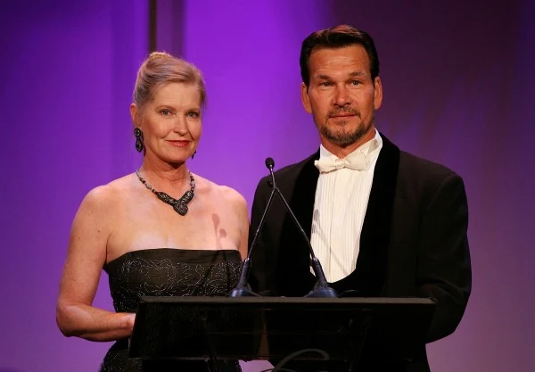 Patrick Swayze z żoną, Lisą Niemi / fot. Frazer Harrison Patrick Swayze z żoną, Lisą Niemi / fot. Frazer Harrison