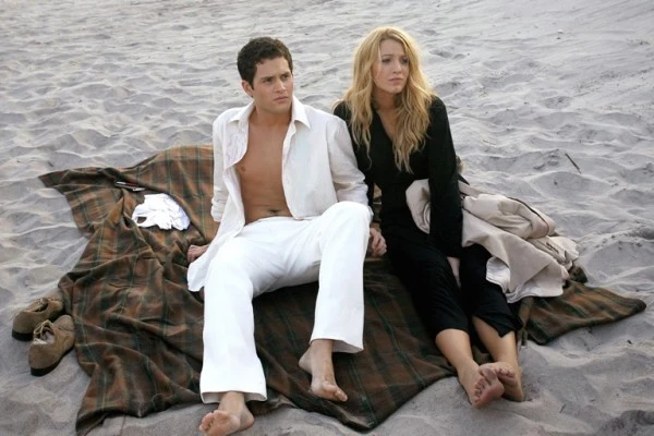 Penn Badgley (Dan) i Blake Lively (Serena)