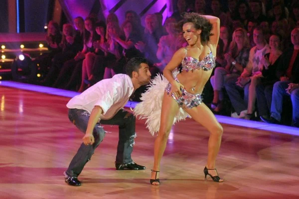 Anna i Rafał w dynamicznej sambie