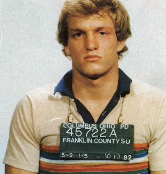 Woody Harrelson - aresztowany 12 października 1982 za zakłócanie porządku publicznego