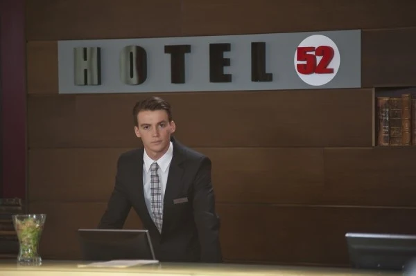 Krzysztof Kwiatkowski wcielił się w postać recepcjonisty