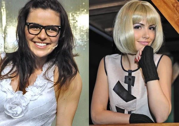 Obydwie nie boją się igrać ze swym medialnym wizerunkiem - fot. A.Szilagyi