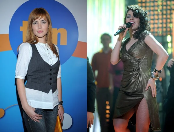 Żmuda Trzebiatowska (L) najbardizej znana jest z serialu "Teraz albo nigdy!", Urbańska (P) realizuje się podczas występów scenicznych - fot. A.Szilagyi