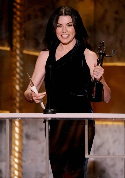 Julianna Margulies ("Żona idealna") - najlepsza aktorka w serialu dramatycznym / fot. Kevin Winter