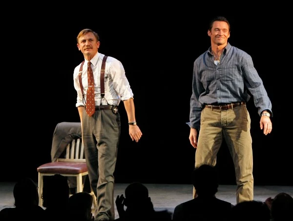 Daniel Craig i Hugh Jackman wystąpili razem w sztuce "A Steady Rain", opowiadającej o dwóch chicagowskich policjantach - fot. Jemal Countess