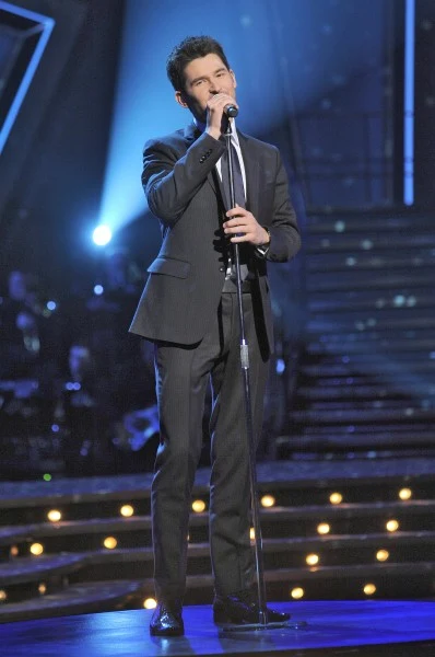 Gościem programu był kanadyjski wokalista, Matt Dusk / fot. Andras Szilagyi