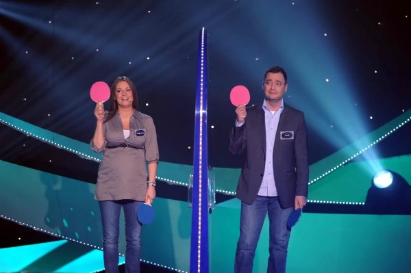 Jacek Rozenek z żoną Małgorzatą