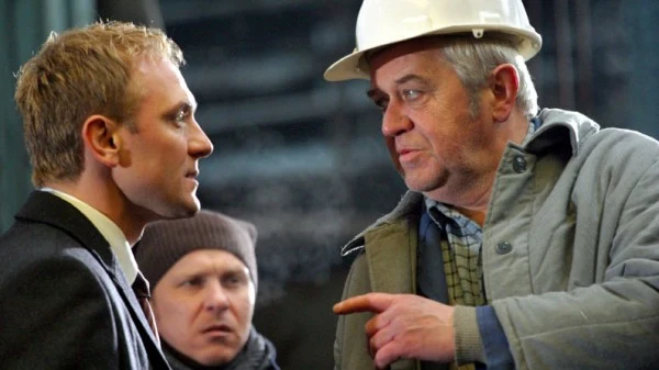 W "Komorniku" (2005) Feliksa Falka partnerował Andrzejowi Chyrze