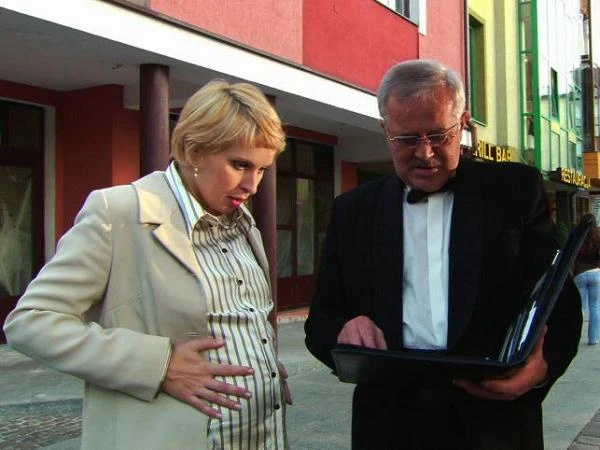 W komedii "Taxi A" (2007) z Pauliną Holtz