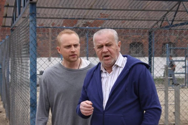 Z Piotrem Adamczykiem w komediowo-kryminalnym "Tricku" (2010) Jana Hryniaka