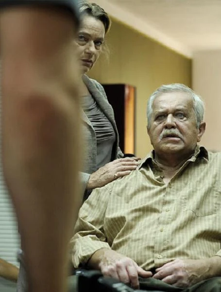 Świetną drugoplanową kreację stworzył w "Wymyku" (2011) Grega Zglińskiego