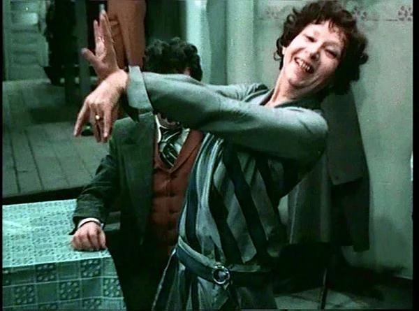 W filmie "Hallo Szpicbródka czyli ostatni występ króla kasiarzy", fot. Mieczysław Jahoda