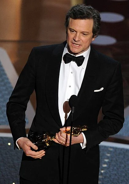 Colin Firth z Oscarem