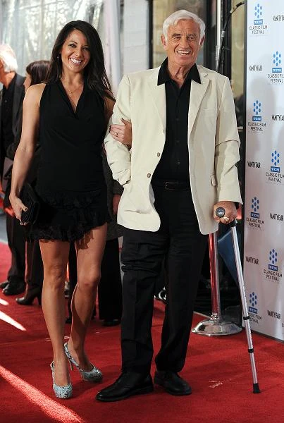 Zawsze miał słabość do pięknych kobiet... Z obecną żoną Barbarą Gandolfi.