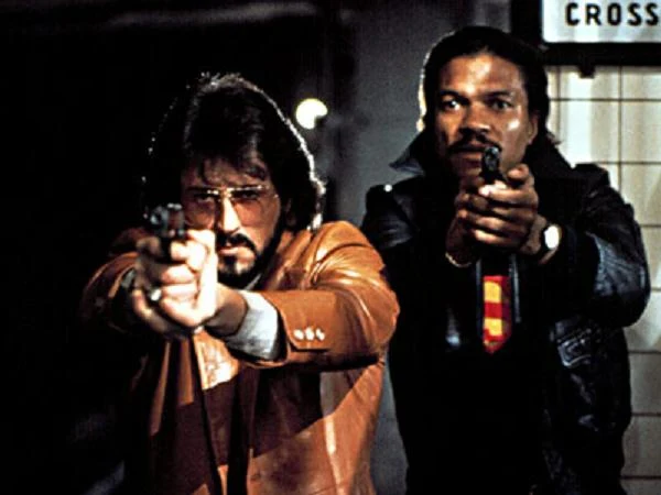 Z Billym Dee Williamsem w "Nocnym jastrzębiu"