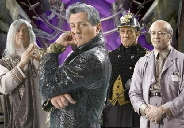 W obrazie "Mali Agenci 3D: Trójwymiarowy odjazd" zagrał kilka ról