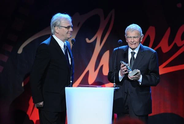 Janusz Morgenstern z Jackiem Bromskim