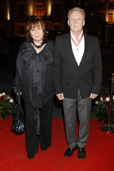 Daniel Olbrychski z żoną Krystyną Demską