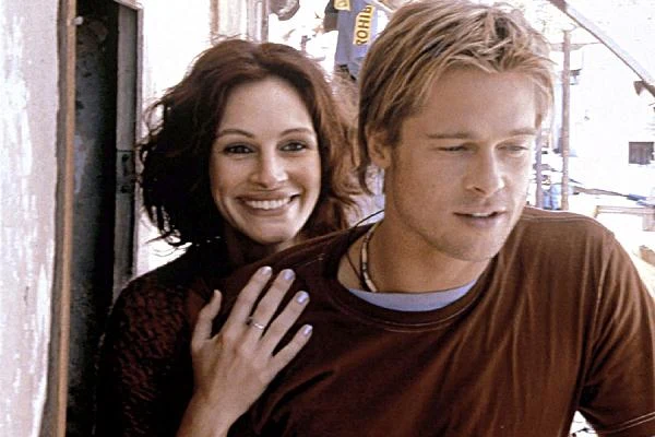 Z Julią Roberts w filmie "Mexican"